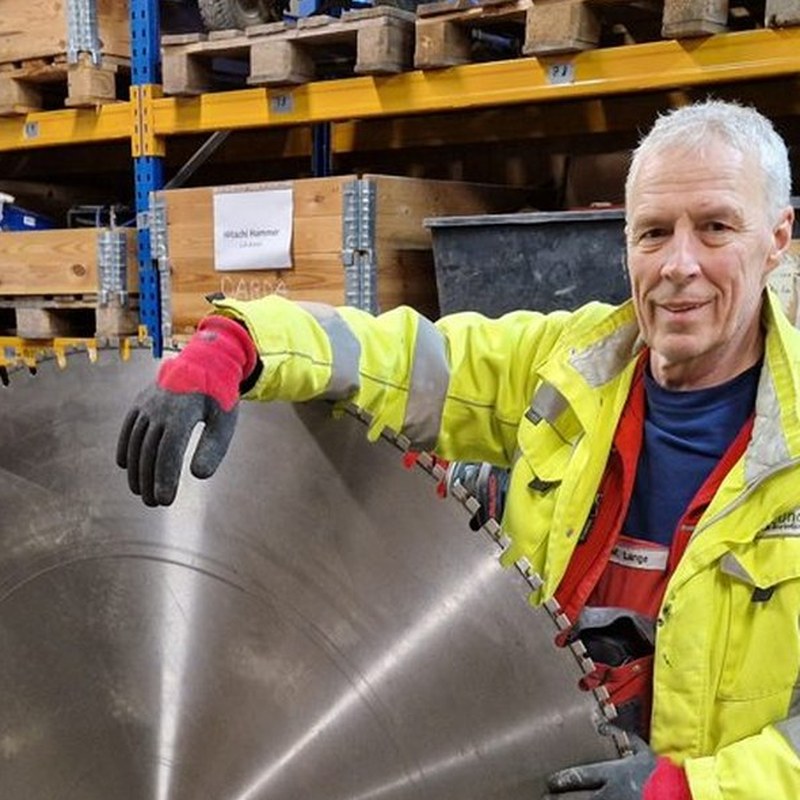 Markus Lange, Fachkraft Bohr- Sägetechnik